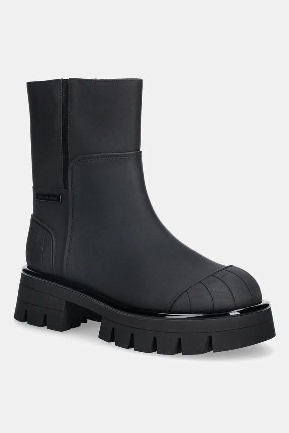 Členkové topánky MICHAEL Michael Kors Sydra platforma čierna 40F5SYFE5L.001