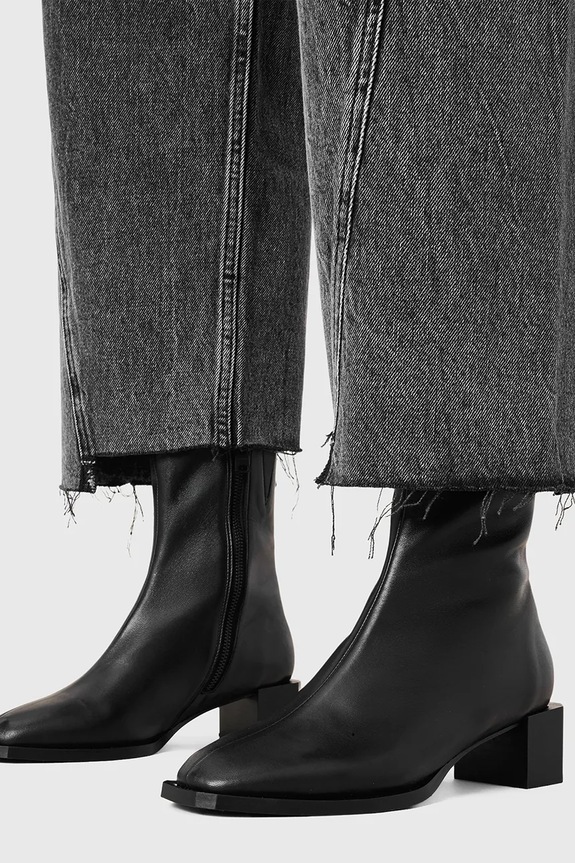 AllSaints botki skórzane Avril Boot W013FC