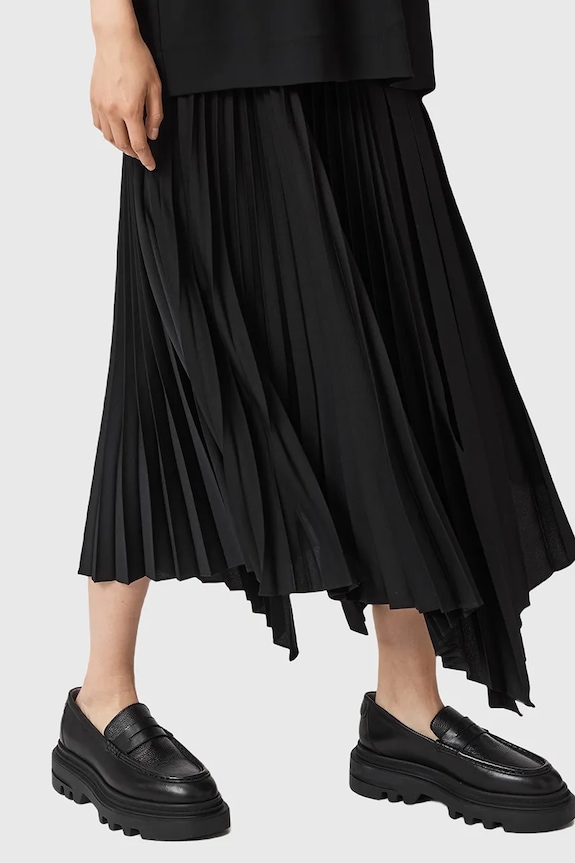 AllSaints mocasini de piele Beth Lthr Loafer W059FD