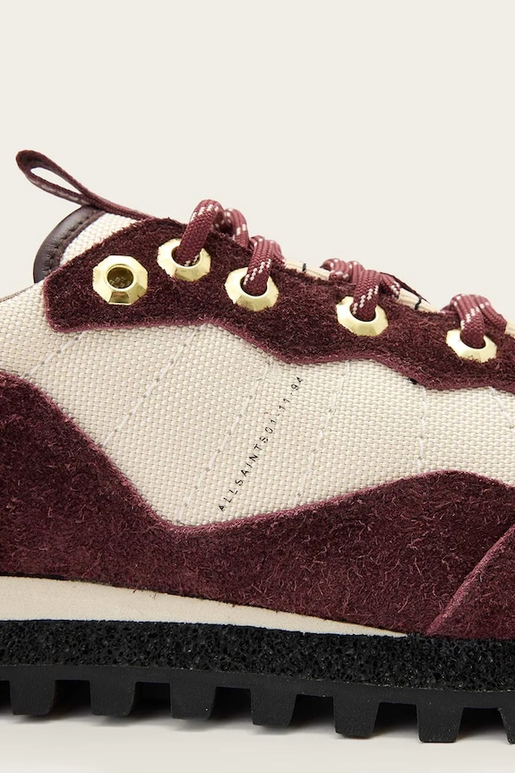 Sneakers AllSaints NEVIS SNEAKER μπορντό W058FD