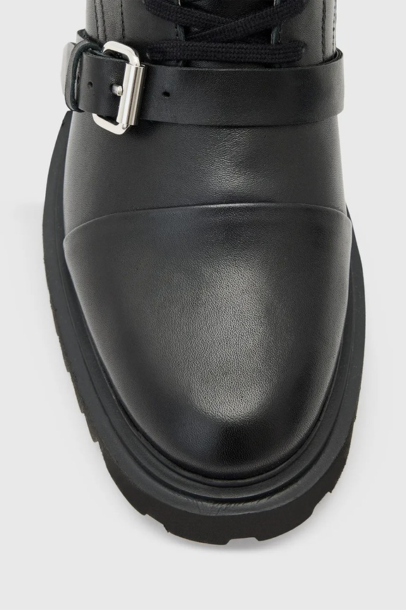 Δερμάτινα workers AllSaints TORI BOOT W119FB.BLK