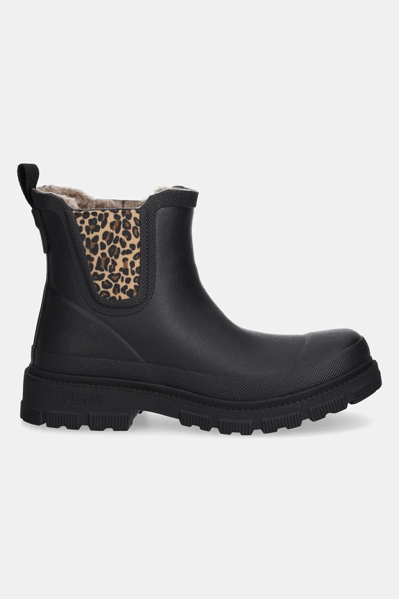 Verbenas kalosze LUA MATE ANIMAL FUR 9302180944.BLACK czarny AW25
