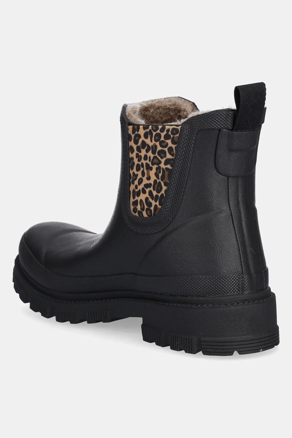 Obuwie Verbenas kalosze LUA MATE ANIMAL FUR 9302180944.BLACK czarny