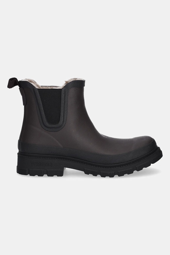 Gumene čizme Verbenas LUA MATE COMBI FUR 9302180985.BROWN smeđa AW25