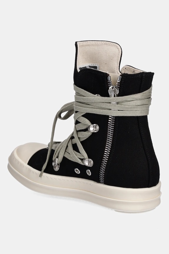 Shoes Rick Owens DRKSHDW trainers Megalace Sneaks DS02E7809.DOW1 black