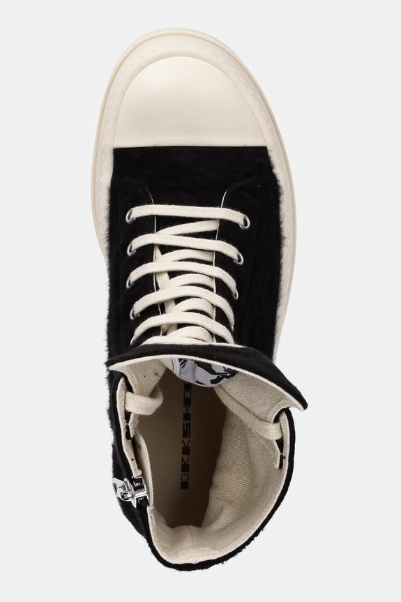 Rick Owens DRKSHDW trampki Double Bumper Sneaks czarny DS02E7831.BMOEM8