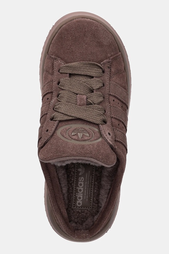 adidas Originals velúr sportcipő Campus 00s barna JR3731