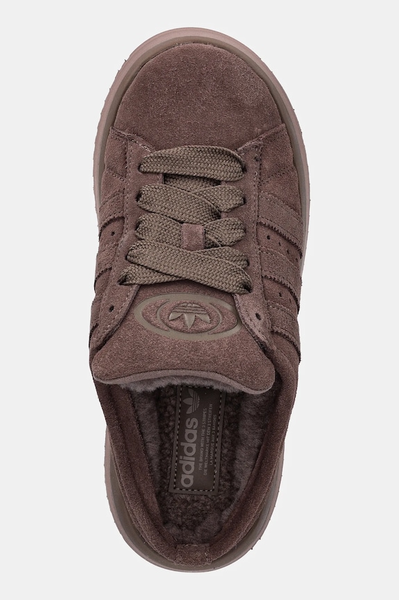 adidas Originals velúr sportcipő Campus 00s barna JR3731