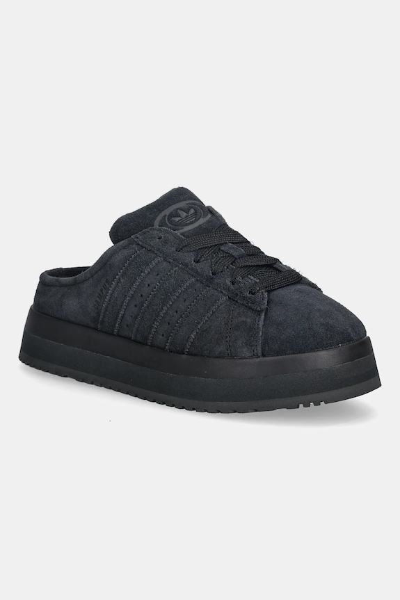 adidas Originals sneakersy zamszowe Campus 00s płaska czarny JR3733