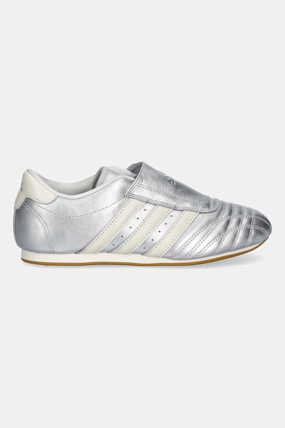 adidas Originals sneakersy skórzane Teakwondo JS4023 srebrny AW25