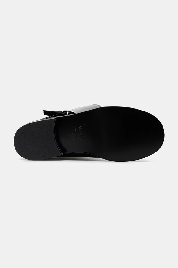 Coperni stivali in pelle Belt Cavalier COPSH85F6058 nero