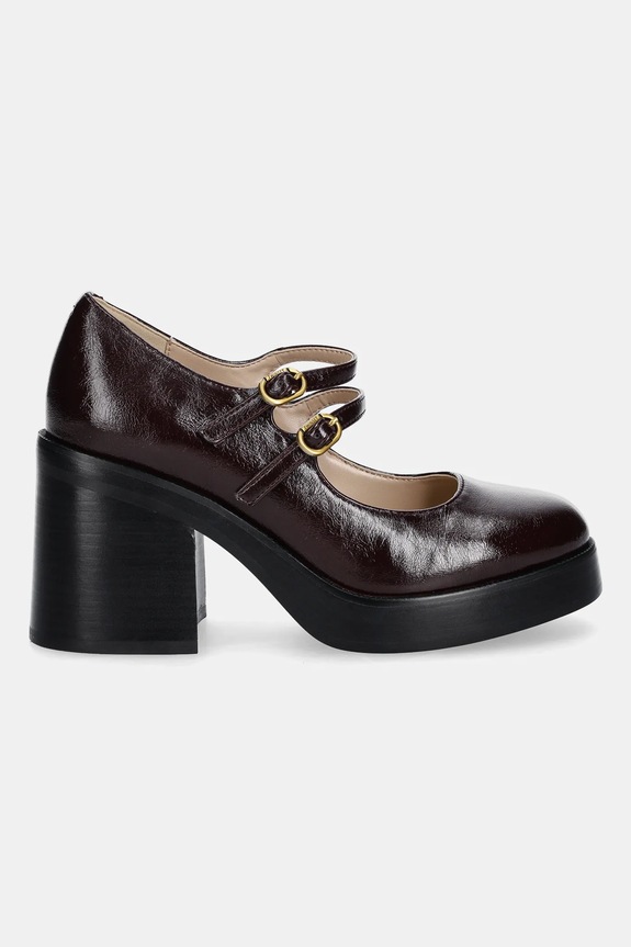 Lodičky Twinset 252TGT130.04218 burgundské AW25