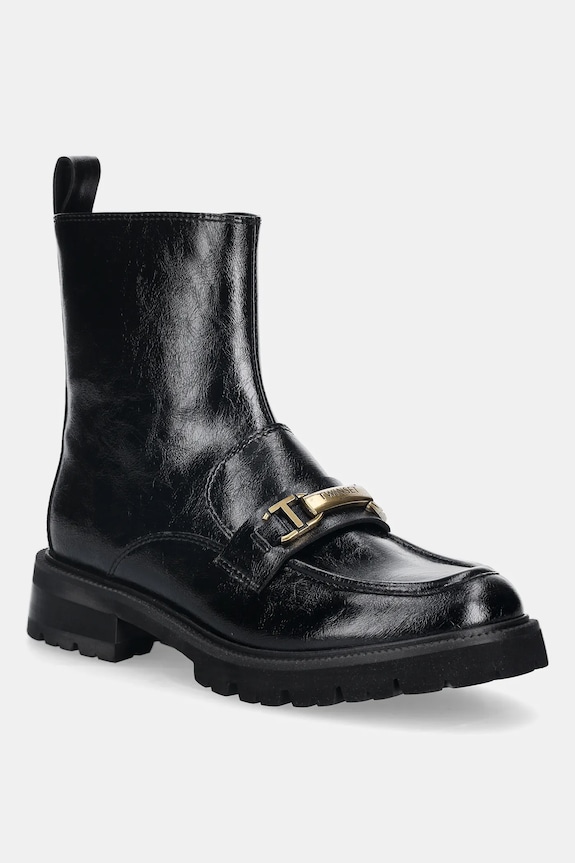 Twinset botine neizolat negru 252TGT082.00006