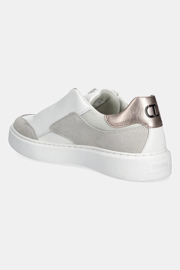 Obuwie Twinset sneakersy 252TGT018.12881 biały