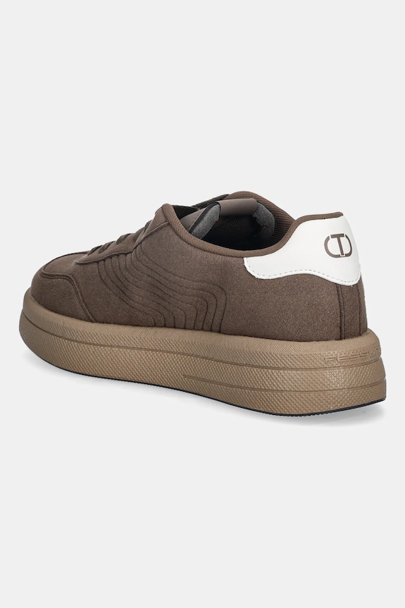 Obuwie Twinset sneakersy 252TGT01E.12538 brązowy