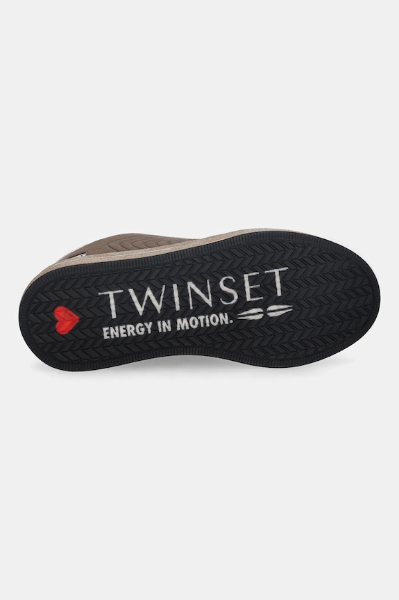 Twinset sneakersy 252TGT01E.12538 brązowy