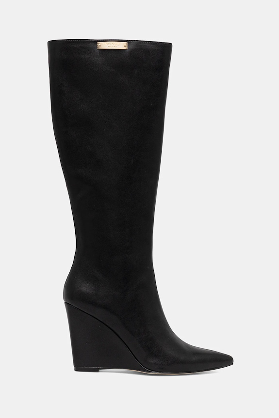 Vysoké čižmy Twinset 252TGT210.00006 čierna AW25