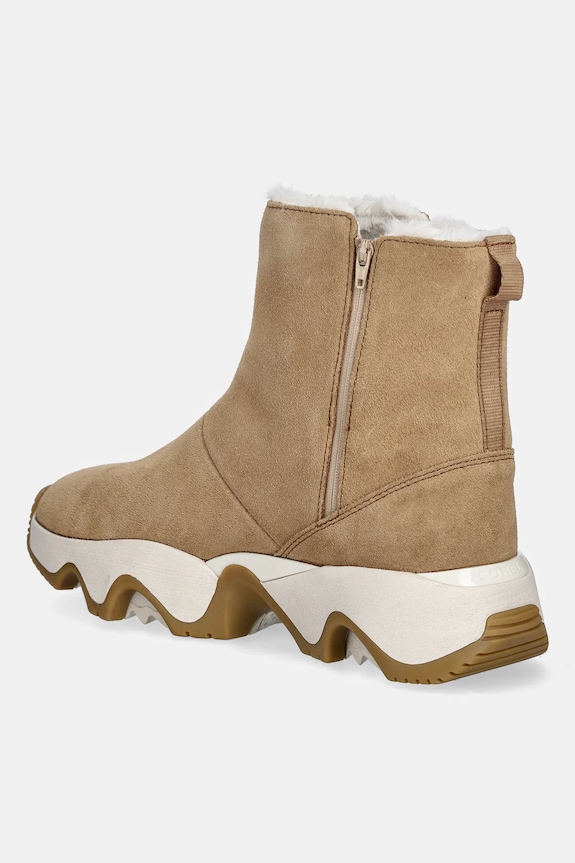 Obuv Semišové snehule Sorel KINETIC IMPACT SHORT BOOT 2111921253 hnedá