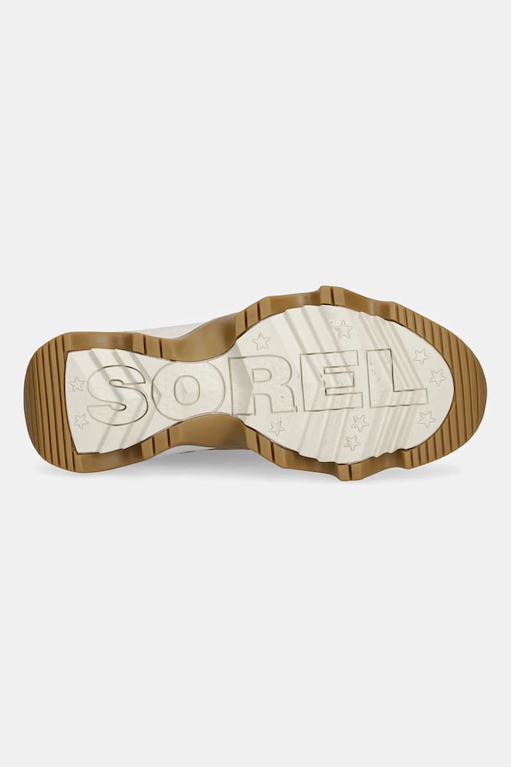 Semišové snehule Sorel KINETIC IMPACT SHORT BOOT 2111921253 hnedá