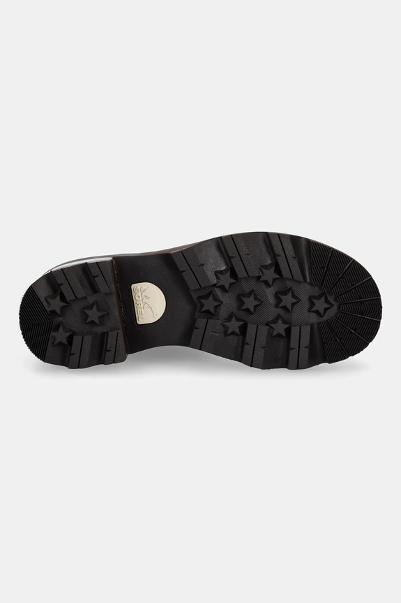 Kožené členkové topánky Sorel JOAN NOW ZIP BOOTIE 2138431256 hnedá