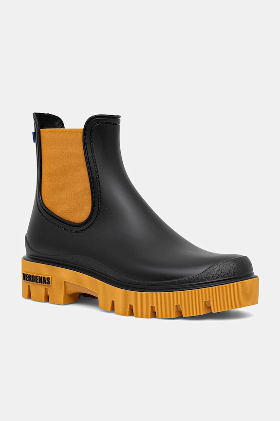 Verbenas stivali di gomma GAUDI MATE NEGRO OCRE nero 5760020434