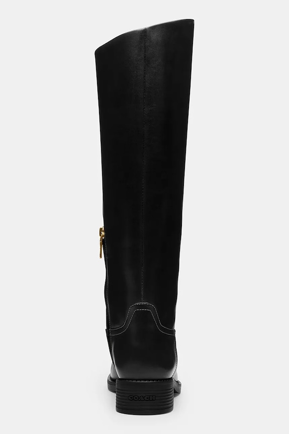 Coach leather boots Park Tall black CCH75.BLK