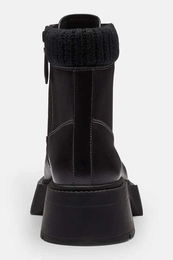 Шкіряні черевики Coach Leah Platform чорний CCH88.BLK