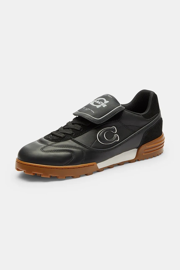 Obuwie Coach sneakersy skórzane Coach Match CCI42.BLK czarny