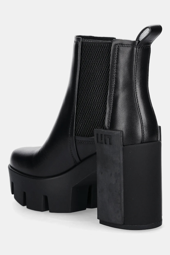 Încălțăminte United Nude ghete chelsea de piele Grip Chelsea Mid IV 109590116 negru