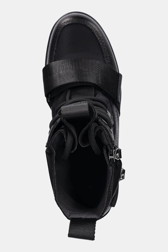 Členkové topánky United Nude Grip Combat Mid čierna 1096201165