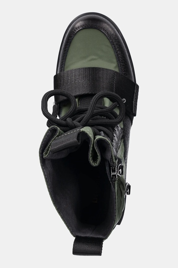 Členkové topánky United Nude Grip Combat Mid zelená 10962904165