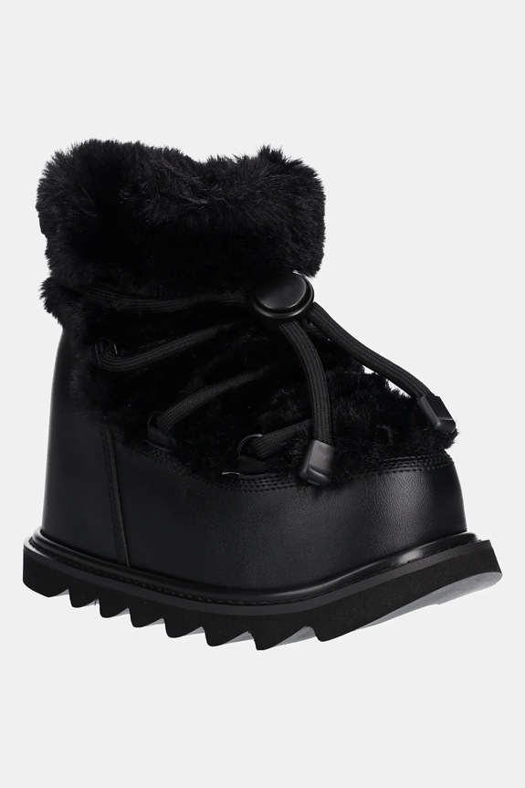 United Nude śniegowce Zembla Artic Mid tekstylny czarny 1097401120