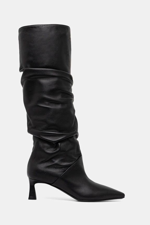 Кожаные сапоги Pollini SA26115M0NTE0000 чёрный AW25