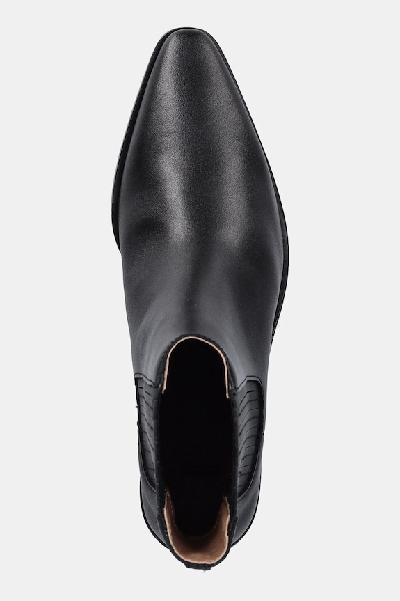 BOSS ghete chelsea de piele Niara negru 50558640.001