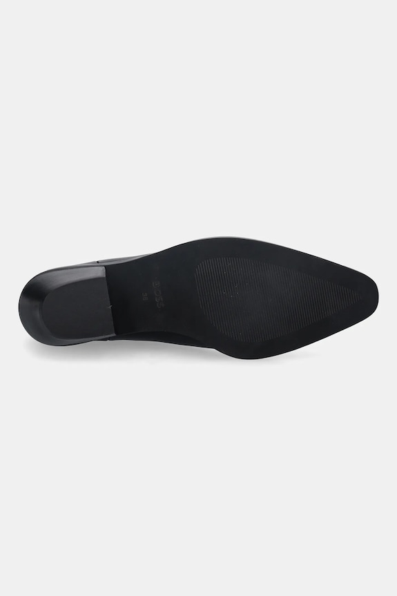 BOSS ghete chelsea de piele Niara 50558640.001 negru