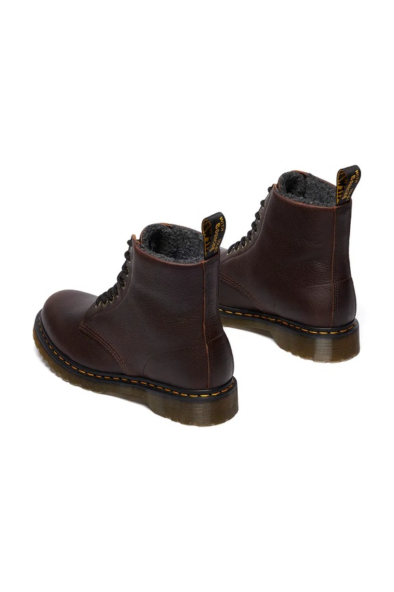 Obuv Kožené workery Dr. Martens 1460 Pascal Warm Lined DM31873201 hnedá