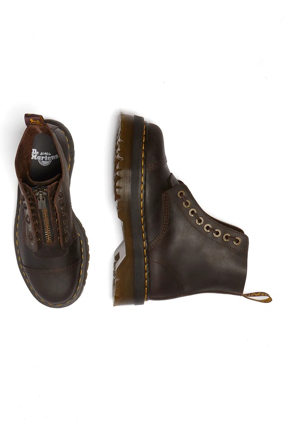 Δερμάτινα workers Dr. Martens Sinclair καφέ DM40910200