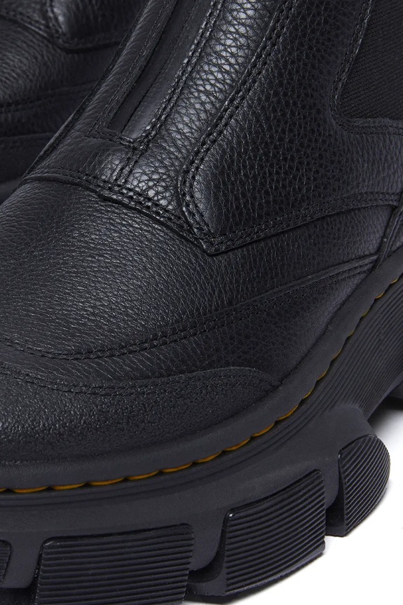 Dr. Martens bőr bokacsizma DMXL Zip Chelsea DM41070001 fekete