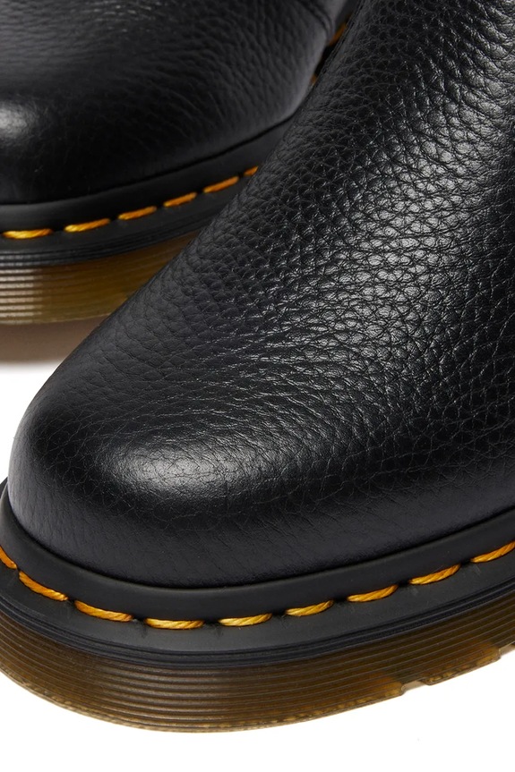 Kožené topánky chelsea Dr. Martens 2976 Hi Chelsea Boot čierna DM41404001