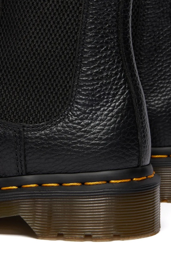 Kožené topánky chelsea Dr. Martens 2976 Hi Chelsea Boot DM41404001 čierna