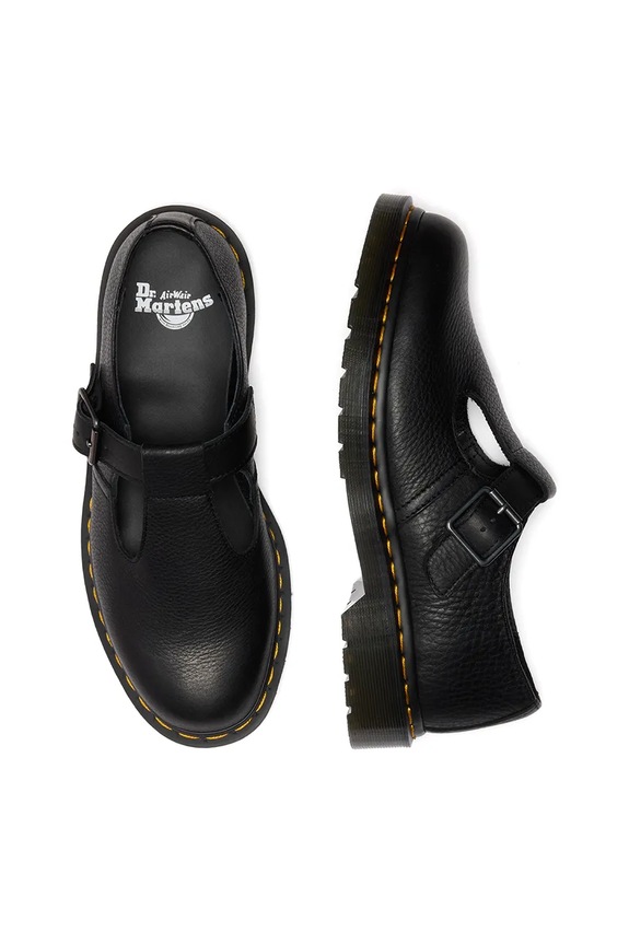 Шкіряні туфлі Dr. Martens Polley DM41408001