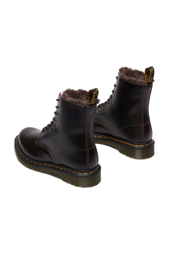 Obuwie Dr. Martens workery skórzane 1460 Serena DM41414020 brązowy