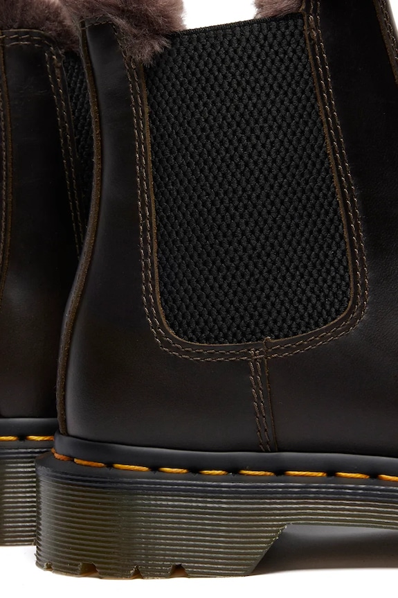 Dr. Martens sztyblety skórzane 2976 Leonore brązowy DM41415020