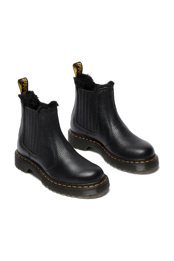 Kožené topánky chelsea Dr. Martens 2976 Leonore II DM41416001 čierna AW25