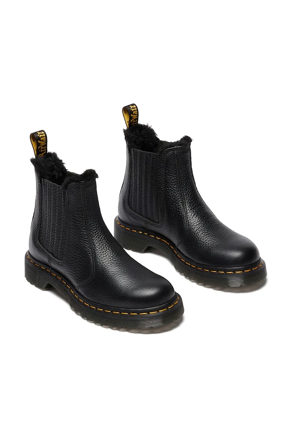 Kožené topánky chelsea Dr. Martens 2976 Leonore II DM41416001 čierna AW25