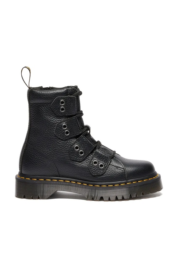 Кожаные полусапоги Dr. Martens 1460 LTT без утепления чёрный DM41750001