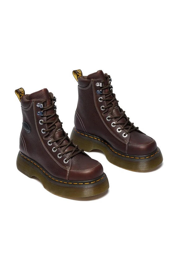 Dr. Martens stivaletti alla caviglia in pelle Buzz 8i DM42033200 marrone AW25