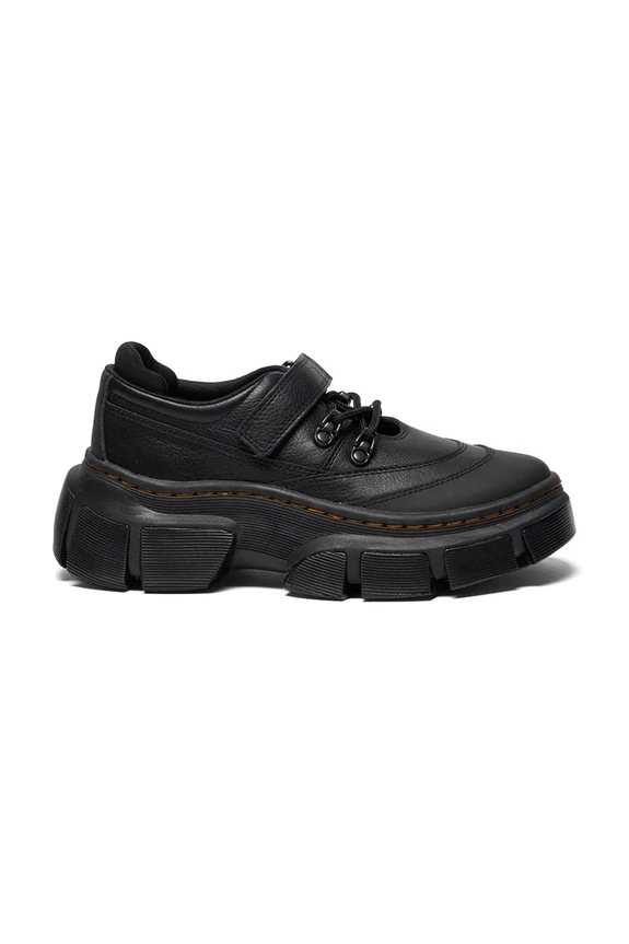 Кожени половинки обувки Dr. Martens DMXL Mary Jane платформа черен DM42060001