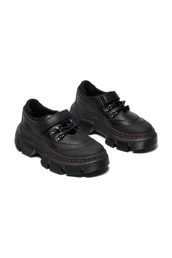 Кожени половинки обувки Dr. Martens DMXL Mary Jane DM42060001 черен AW25