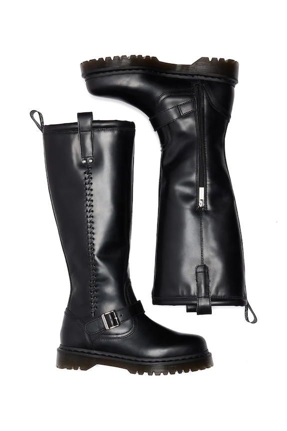 Kožené čižmy Dr. Martens Anistone DM42669001
